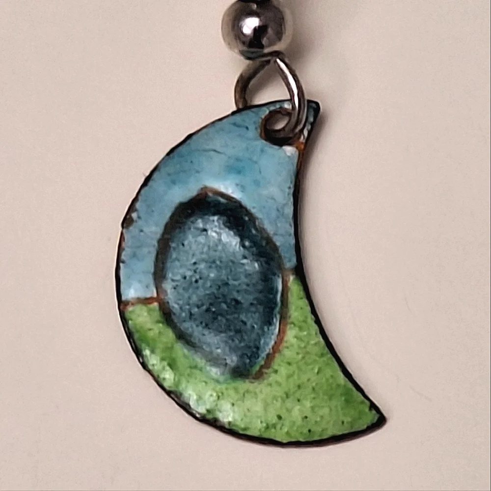 Funky, Dangle | Moon Earrings